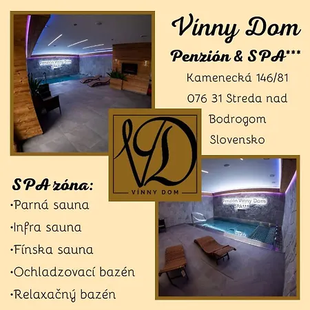 Wellness Vinny Dom 招待所 Streda nad Bodrogom